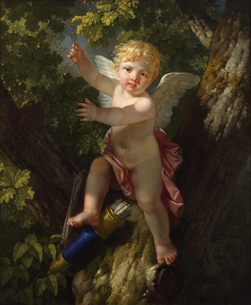 Jean Le Barbier - Cupido su un albero, Houston Museum of Fine Arts